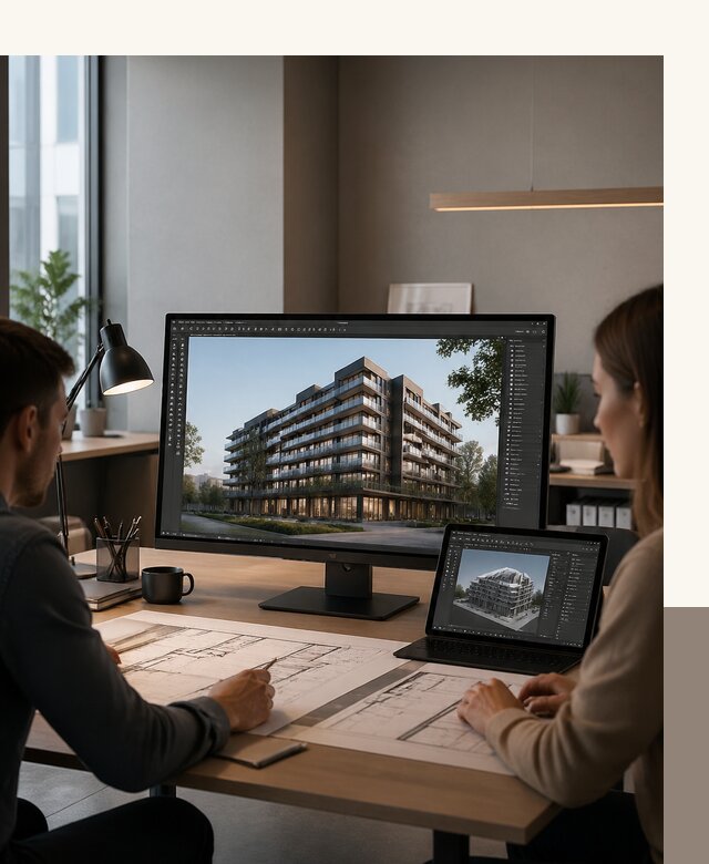 3D визуализация архитектуры и объектов строительства в Кумертау