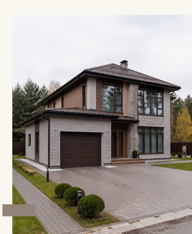 Проект дома 8 на 8 с гаражом в Кумертау по цене 35732 | А3дПро-Кра